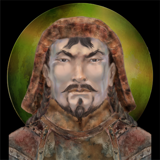 Genghis Khan, Mongolian leader warrior